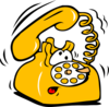 Ringing Telephone Clip Art